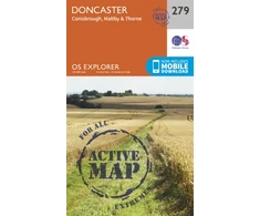 KNYGA Ordnance Survey Doncaster, Conisbrough, Maltby and Thorne