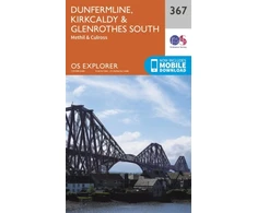 KNYGA Ordnance Survey Dunfermline, Kirkcaldy and Glenrothes South