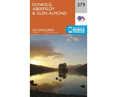 KNYGA Ordnance Survey Dunkeld, Aberfeldy and Glen Almond