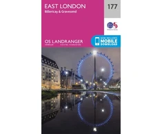 KNYGA Ordnance Survey East London, Billericay &amp; Gravesend