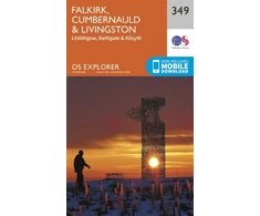 KNYGA Ordnance Survey Falkirk, Cumbernauld and Livingstone