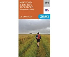 KNYGA Ordnance Survey Hertford and Bishop's Stortford