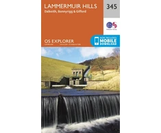 KNYGA Ordnance Survey Lammermuir Hills
