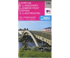 KNYGA Ordnance Survey Lampeter &amp; Llandovery