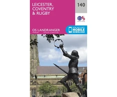 KNYGA Ordnance Survey Leicester, Coventry &amp; Rugby