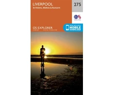 KNYGA Ordnance Survey Liverpool, St Helens - Widnes and Runcorn
