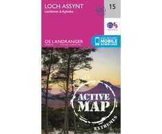 KNYGA Ordnance Survey Loch Assynt, Lochinver &amp; Kylesku