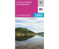 KNYGA Ordnance Survey Loch Lomond &amp; Inveraray