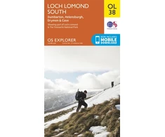 KNYGA Ordnance Survey Loch Lomond South, Dumbarton &amp; Helensburgh, Drymen &amp; Cove