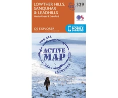 KNYGA Ordnance Survey Lowther Hills, Sanquhar and Leadhills