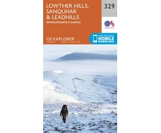 KNYGA Ordnance Survey Lowther Hills, Sanquhar and Leadhills