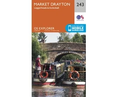 KNYGA Ordnance Survey Market Drayton, Loggerheads and Eccleshall