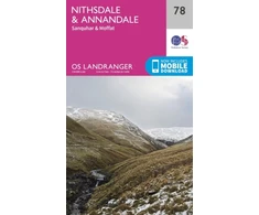 KNYGA Ordnance Survey Nithsdale &amp; Annandale, Sanquhar &amp; Moffat