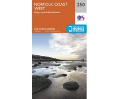 KNYGA Ordnance Survey Norfolk Coast West