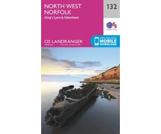 KNYGA Ordnance Survey North West Norfolk, King's Lynn &amp; Fakenham