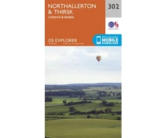 KNYGA Ordnance Survey Northallerton and Thirsk - Catterick and Bedale