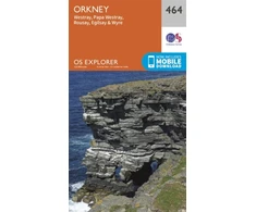 KNYGA Ordnance Survey Orkney - Westray, Papa Westray, Rousay, Egilsay and Wyre