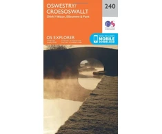 KNYGA Ordnance Survey Oswestry / Croesoswallt