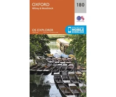 KNYGA Ordnance Survey Oxford, Witney and Woodstock