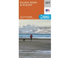 KNYGA Ordnance Survey Raasay, Rona and Scalpay