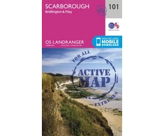 KNYGA Ordnance Survey Scarborough, Bridlington &amp; Filey