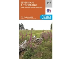 KNYGA Ordnance Survey Sevenoaks and Tonbridge