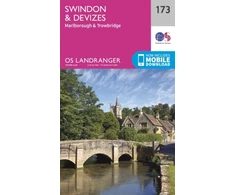 KNYGA Ordnance Survey Swindon, Devizes, Marlborough &amp; Trowbridge