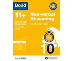 KNYGA Oxford Editor Bond 11+ 10 Minute Tests Non-verbal Reasoning 10-11 metai: For 11+ GL assessment and Entrance Exams