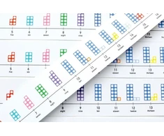 KNYGA Oxford Editor Numicon: Table-top Number Lines