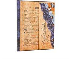 KNYGA paperblanks 2026 Gaudi, The Manuscript of Reus (Embellished Manuscripts Collection) Ultra 18-month Vertical Hardcover Flexi Dayplanner 2025-2026 (Wrap Closure)