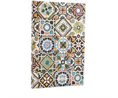 KNYGA paperblanks 2026 Porto (Portuguese Tiles) Maxi 12-month Vertical Hardcover Flexi Dayplanner 2026 (Elastic Band Closure)
