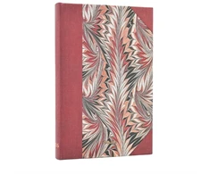 KNYGA paperblanks 2026 Rubedo (Cockerell Marbled Paper) Mini 12-month Verso Hardcover Flexi Dayplanner 2026 (Elastic Band Closure)