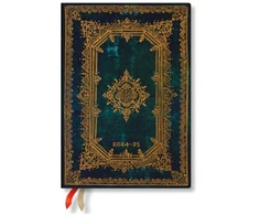 KNYGA paperblanks Astra (Nova Stella) Midi 12-month Horizontal Softcover Flexi Dayplanner 2025 (Elastic Band Closure)