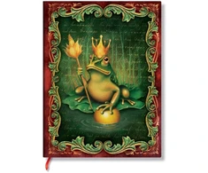 KNYGA paperblanks Brothers Grimm, Frog Prince (Fairy Tale Collection) Ultra Unlined Hardback Journal (Elastic Band Closure)