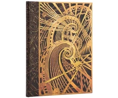 KNYGA paperblanks Chanin Spiral (New York Deco) Ultra Lined Hardcover Journal