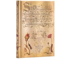 KNYGA paperblanks Flemish Rose (Mira Botanica) Midi Unlined Hardcover Journal