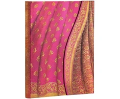 KNYGA paperblanks Gulabi (Varanasi Silks and Saris) Midi Lined Hardcover Journal