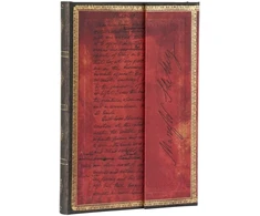 KNYGA paperblanks Mary Shelley, Frankenstein (Embellished Manuscripts Collection) Midi Lined Hardback Journal (Wrap Closure)