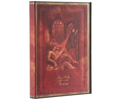 KNYGA paperblanks Mary Shelley, Frankenstein (Embellished Manuscripts Collection) Ultra Lined Hardback Journal (Wrap Closure)