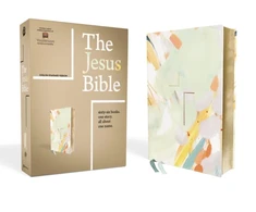 KNYGA Passion Jesus Bible Artist Edition, ESV, Leathersoft, Multi-color/Teal