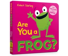KNYGA Pat A Cake Are You a Frog?, With Lift-the-Flaps and a Mirror!