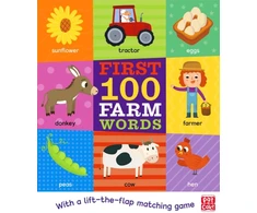 KNYGA Pat A Cake First 100 Farm Words