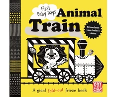 KNYGA Pat A Cake First Baby Days: Animal Train