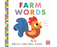 KNYGA Pat A Cake Touch-and-Feel: Farm Words