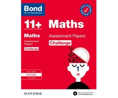 KNYGA Paul Broadbent Bond 11+ Maths Challenge Assessment Papers 9-10 metai (for GL Assessment &amp; other 11 plus exams)