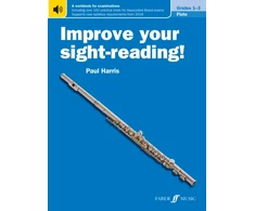 KNYGA Paul Harris Improve your sight-reading! Flute Grades 1-3