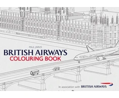KNYGA Paul Jarvis British Airways Colouring Book