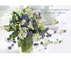 KNYGA Peony Press Card Box of 20 Notecards and Envelopes: Forget-me-nots