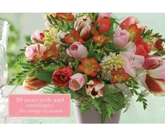 KNYGA Peony Press Card Box of 20 Notecards and Envelopes: Freesias