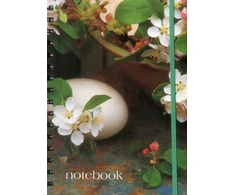 KNYGA Peony Press Notebook Egg &amp; Blossom